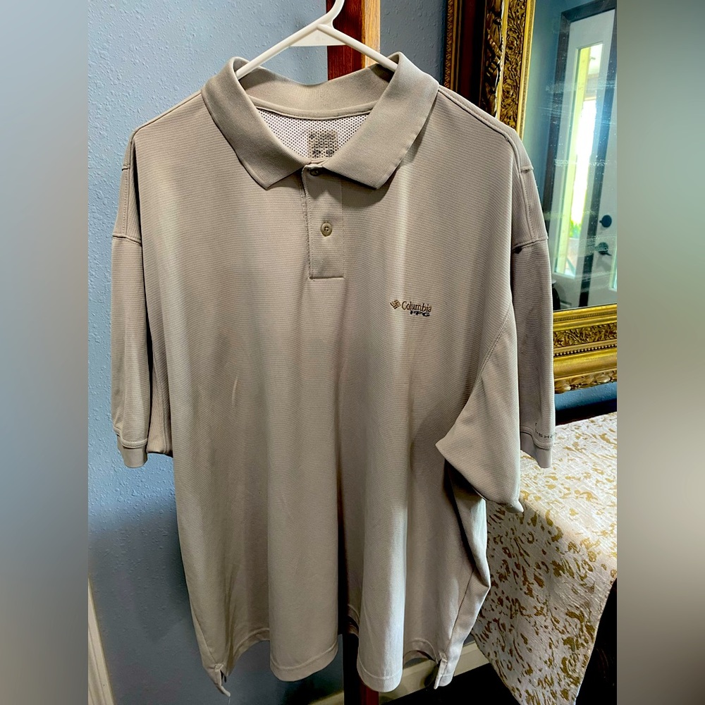 Columbia Performance Fishing Gear Polo Size XXL
